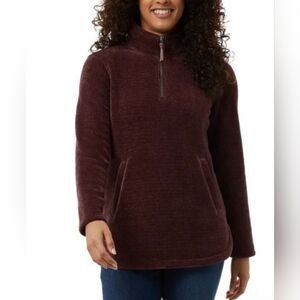 32 DEGREES LADIES QUARTER ZIP PULLOVER